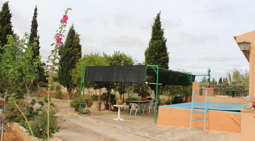 Terrassen-Poolansicht